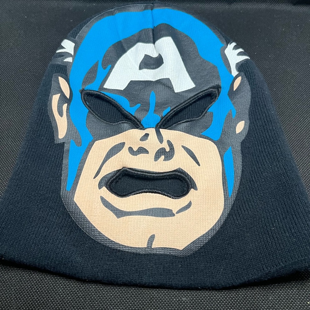 Captain America ski mask, perfect condition